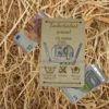 Drevená gravírovaná obálka na peniaze Zaobchádzať jemne