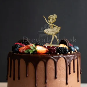 Drevený zápich Baletka 2